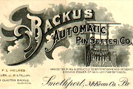 Backus Pinsetter